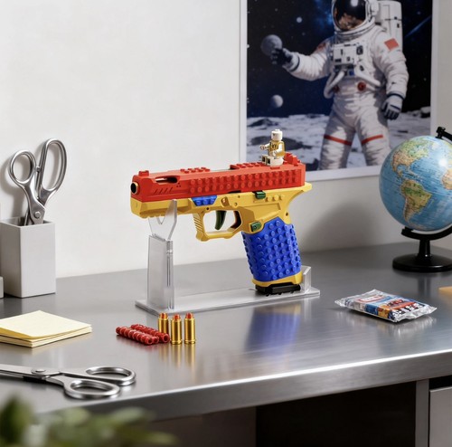 Pistola giocattolo mattoncino