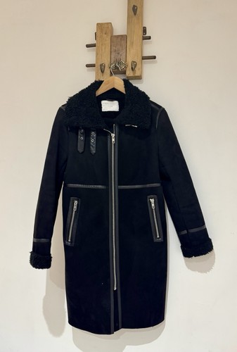 Trench cappotto biker zara - trench,