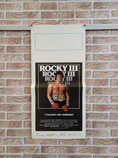 Locandina originale di cinema - Rocky III