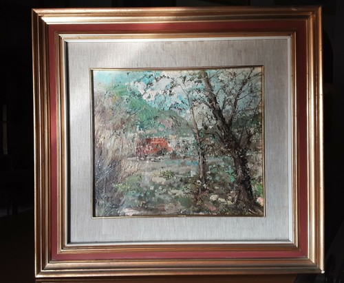 Quadro dipinto olio - olio, tela