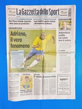 GAZZETTA DELLO SPORT 20 LUGLIO 2004 ADRIANO-COPPA AMERICA BRASILE-MAX BIAGGI
