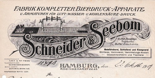 Schneider seebom amburgo - seebom,
