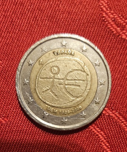 Moneta euro spagna - moneta, aea