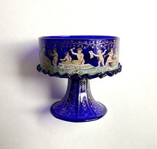 Tazza con piedini in vetro di
