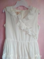 abito da cerimonia Brums 11 anni bimba cotone e seta