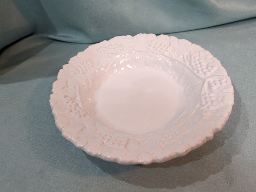 Deruta grappa white soup bowl - grappa,