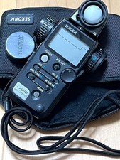 Misuratore di luce SEKONIC L-758D DigitalMaster ottime condizioni fotocamere e foto