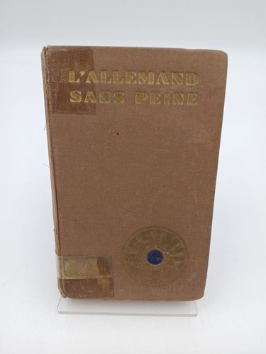 Allemand sans peine - l'allemand,