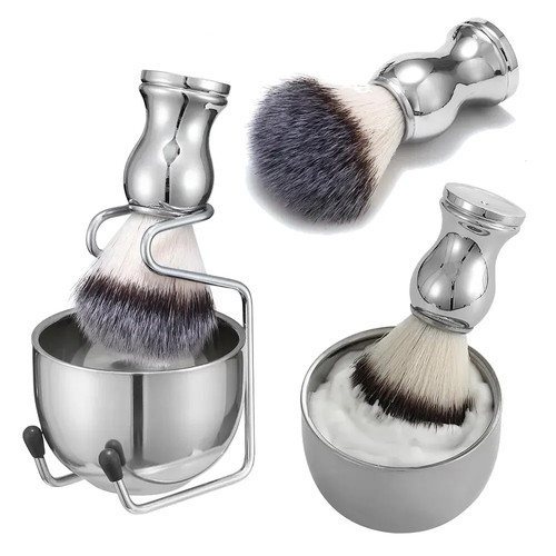 Pennello guscio rasoio set - rasoio,