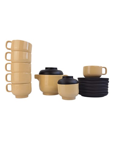 Servizio tazze ceramica - servizio,