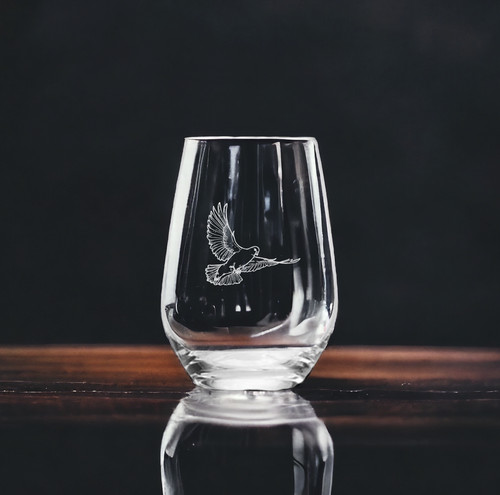 Bicchieri vino senza stelo - bicchieri, da