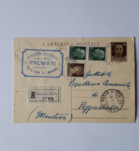 Cartolina postale del regno - regno,