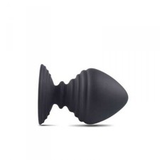 Plug anale in silicone nero