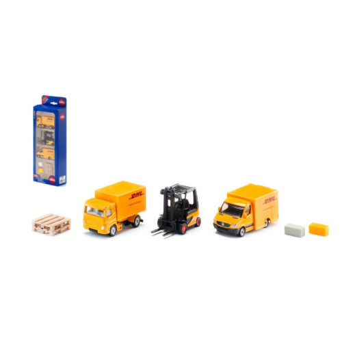 Mezzi corriere dhl playset - dhl, mm
