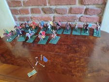 DG LOTTO  CAVALIERI MEDIOEVALI NORMANNI CUSTOM WAR GAME DIORAMI 1/32  LEGGI