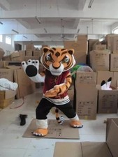 Costume mascotte panda Kung Fu