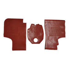 SERIE TAPPETI IN GOMMA PER FIAT 600T 850T 900T/E PULMINO EPOCA MADE IN ITALY