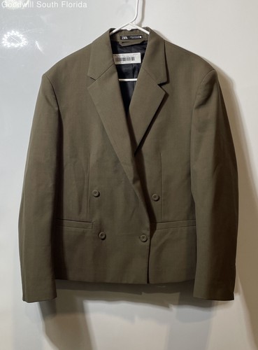 Giacca blazer doppiopetto zara - giacca,