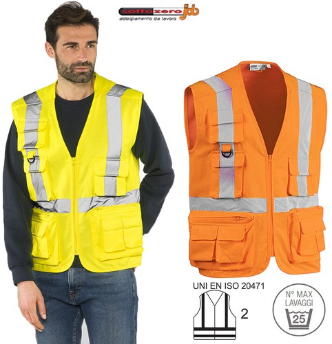 Gilet lavoro smanicato - gilet,
