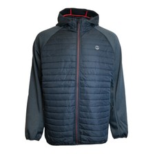 PLUS SIZE JACK & JONES JACKET NOOS giacca trapuntata uomo transizione/blu