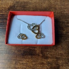 Set orecchini collana doppio