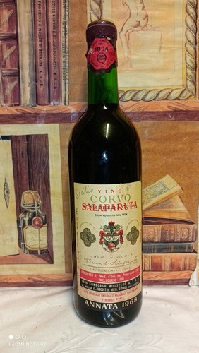 Vino 1968 corvo salaparuta - 1968,