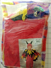 COSTUME CARNEVALE DIAVOLETTO  3/4 ANNI PELUCHE  LIKE NEW