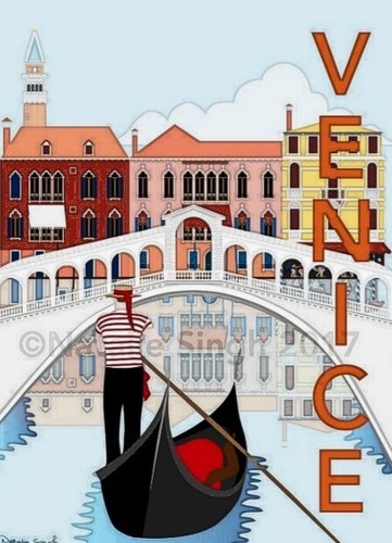 Venice souvenir fridge - souvenir,
