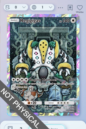 Pokemon tcg pocket regigigas - tcg,