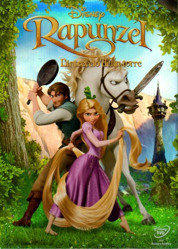 Rapunzel dvd disney - rapunzel,