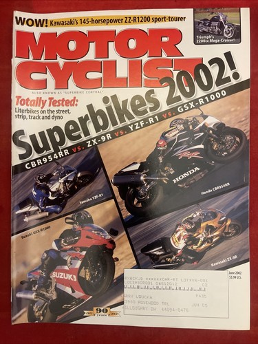 June 2002 motor - motor, cyclist