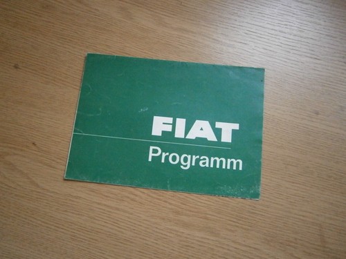 Fiat orig programma - fiat, 1963