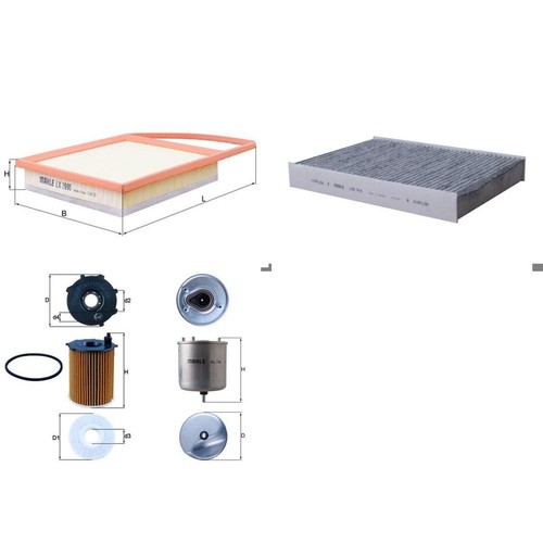 Set filtri knecht adatto - set, di