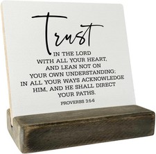 Gkwa Proverbs 3:5-6 Placca in