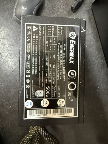 Alimentatore enermax ees500awt - alimentatore,
