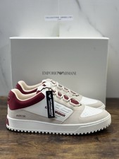 Emporio Armani Sneaker Pelle Bianca Casual Scarpa Armani Uomo 43