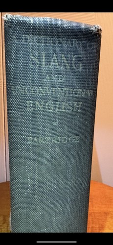 Dictionary slang and - a,