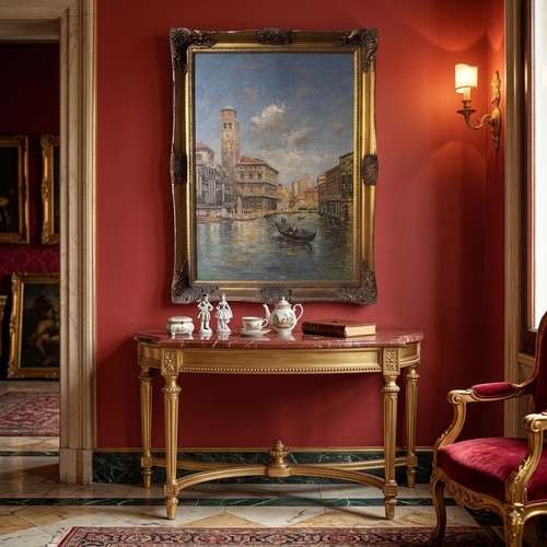 Quadro venezia stile - venezia, antico