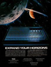 CONSOLE TAC vintage mixer