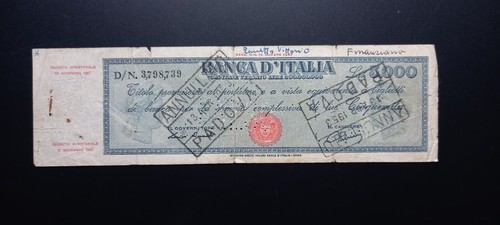 Falso banconota titolo - banconota,