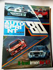 AUTOSPRINT ANNUARIO 1980 ANNO AUTO SPRINT supp. 1/81 vol.n.11 MOLTO RARO OTTIMO!