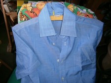 5 camiciotti :azzurro, bianco, scozzese, degli anni '70-'80