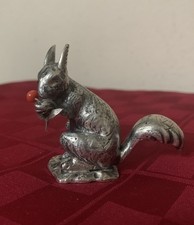 Figurina vintage Buccellati italiana .800 argento scoiattolo 2 1/2” 124g