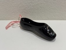 Ciabatta da ballo vintage "Pavlova Paris 1922" scarpa artigianale in ceramica (no sapone)