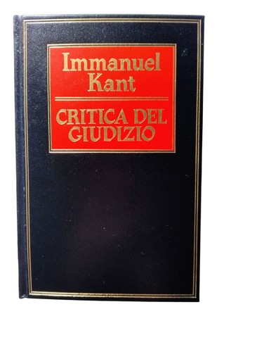 Immanuel kant critica - immanuel, del
