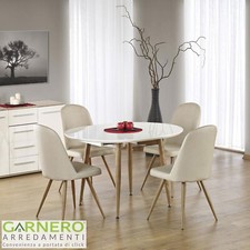 Tavolo allungabile tondo