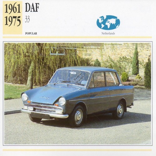 1961 1975 daf classic car - daf,
