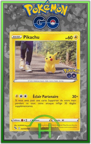 Pikachu eb10 pokémon go - -, eb10.5:pokémon
