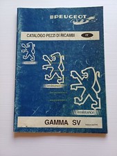 Peugeot 50 gamma modelli SV 1994 catalogo ricambi scooter italiano originale
