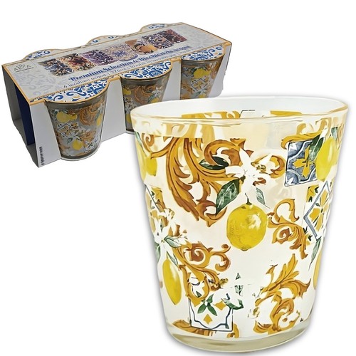 Set bicchieri in vetro - in,